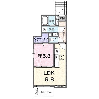 クレールガーデン　Ⅱ 105【管理NO：1-028154602-01050】 ★家具家電は申し込み後に搬入します★の物件画像