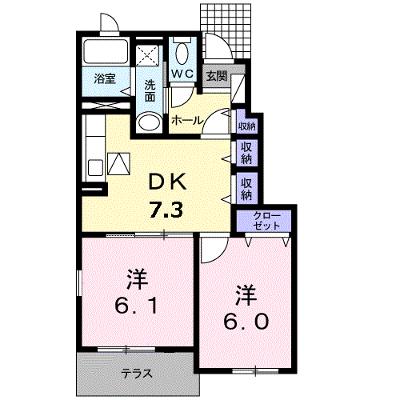 アンベリールＢ 103【管理NO：1-015989102-01030】 ★家具家電は申し込み後に搬入しますの物件画像