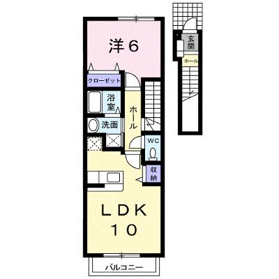 ミッテ・クラール 203【管理NO：1-015467601-02030】 ★家具家電は申し込み後に搬入します★の物件画像