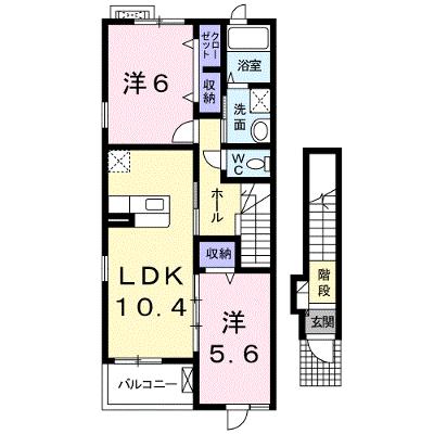 ミドルリアサニー 201【管理NO：1-014649501-02010】 ★家具家電は申し込み後に搬入しますの物件画像