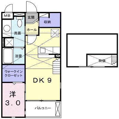 ジョイ・ブリーズ 201【管理NO：1-014625801-02010】 ★家具家電は申し込み後に搬入します★の物件画像
