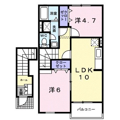 ティーズ・ウィンヒルⅣ 202【管理NO：1-014134402-02020】 ★家具家電は申し込み後に搬入します 2026年08月上旬入居可能の物件画像