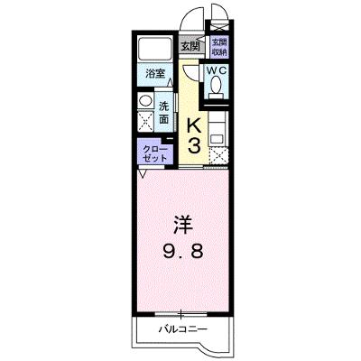 カルム・ソレイユ 104【管理NO：1-013550201-01040】 ★家具家電は申し込み後に搬入します 2026年08月中旬入居可能の物件画像