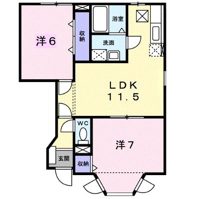 セントラルヒルズ 103【管理NO：1-007632401-01030】 ★家具家電は申し込み後に搬入します★の物件画像
