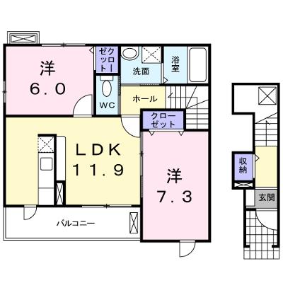 ソフィア 201【管理NO：1-014044701-02010】 ★家具家電は申し込み後に搬入しますの物件画像