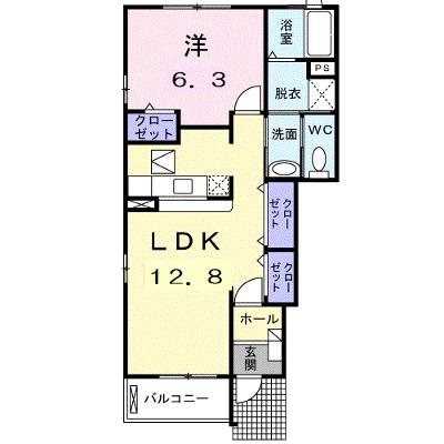 イースト・ステイ・クレイン　Ａ 101【管理NO：1-012924501-01010】 ★家具家電は申し込み後に搬入します★の物件画像