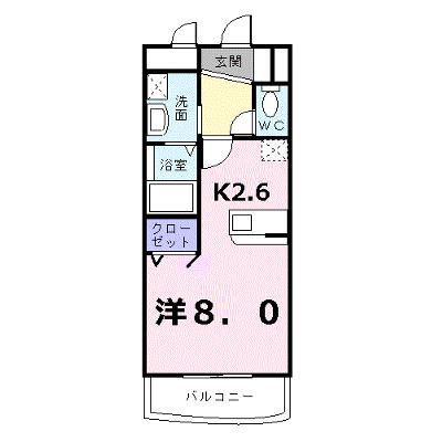 シャン・ド・フレーズⅡ 108【管理NO：1-011422501-01080】 ★家具家電は申し込み後に搬入します 2026年07月下旬入居可能の物件画像