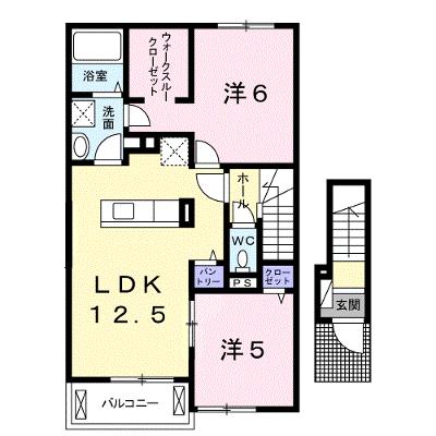 シャトレ・カズＡ 202【管理NO：1-022880801-02020】 ★家具家電は申し込み後に搬入します 2026年07月下旬入居可能の物件画像