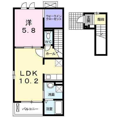 サン　フォレスト 205【管理NO：1-017174601-02050】 ★家具家電は申し込み後に搬入します★の物件画像