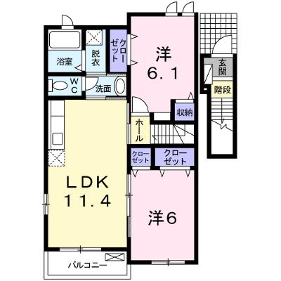 ソレイユ　レヴァーＢ 203【管理NO：1-016738802-02030】 ★家具家電は申し込み後に搬入します 2026年07月下旬入居可能の物件画像