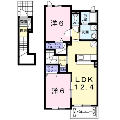 プリムローズＡ 202【管理NO：1-016115401-02020】 ★家具家電は申し込み後に搬入します 2026年07月下旬入居可能の物件画像
