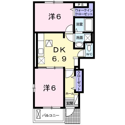 ラフィーネ不動上郷Ａ 101【管理NO：1-015645801-01010】 ★家具家電は申し込み後に搬入します 2026年08月上旬入居可能の物件画像