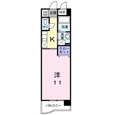 ヴィラ　グレイス　Ⅱ 403【管理NO：1-013938101-04030】 ★家具家電は申し込み後に搬入します★の物件画像
