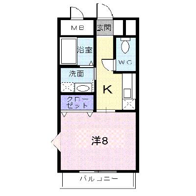 サムデイ小郡 306【管理NO：1-011853201-03060】 ★家具家電は申し込み後に搬入します 2026年07月下旬入居可能の物件画像