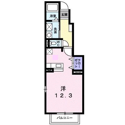 ヴィラ・シャンティ 102【管理NO：1-011680501-01020】 ★家具家電は申し込み後に搬入します★の物件画像