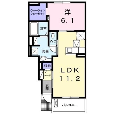 ミレ・ルーチェＡ 102【管理NO：1-021930201-01020】 ★家具家電は申し込み後に搬入します★の物件画像