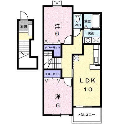 メロウパヒュームトレゾア 202【管理NO：1-012700702-02020】 ★家具家電は申し込み後に搬入します★の物件画像