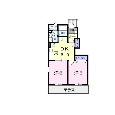 メゾン　ド　アンソレイエ 103【管理NO：1-011055301-01030】 ★家具家電は申し込み後に搬入します★の物件画像