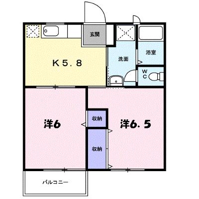 サンパティーク　Ｂ 102【管理NO：1-007025001-01020】 ★家具家電は申し込み後に搬入します★の物件画像