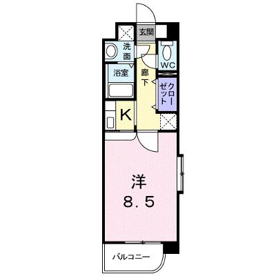 Ｃｏｒｄｅｌｉａ 401【管理NO：1-014273801-04010】 ★家具家電は申し込み後に搬入しますの物件画像