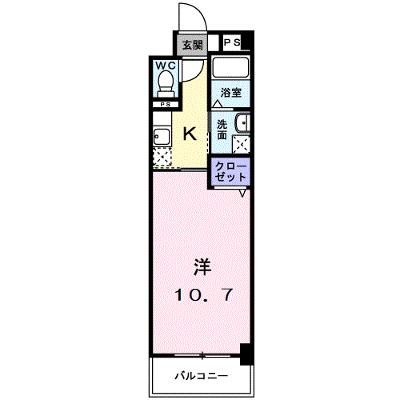 クラシオン・ルガール　イシカワ 316【管理NO：1-013284401-03130】 ★家具家電は申し込み後に搬入します★の物件画像
