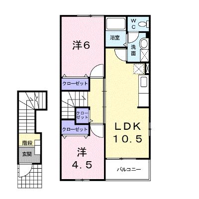 プレリーメゾンＯＧ　Ⅴ 203【管理NO：1-012344001-02030】 ★家具家電は申し込み後に搬入します 2026年07月上旬入居可能の物件画像
