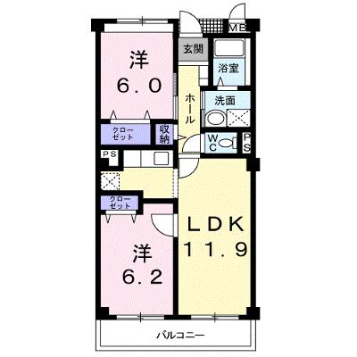 カリダ　ウェントゥス 103【管理NO：1-011555401-01030】 ★家具家電は申し込み後に搬入しますの物件画像