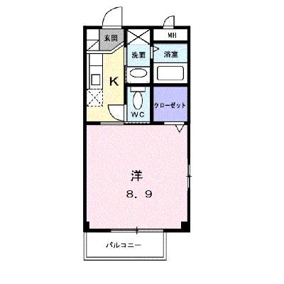 メゾンひのくち 101【管理NO：1-011365701-01010】 ★家具家電は申し込み後に搬入します 2026年10月下旬入居可能の物件画像