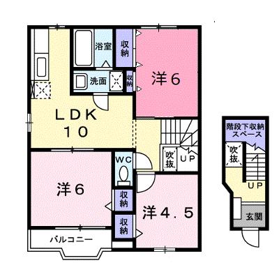 ロジュマンⅡ番館 201【管理NO：1-009662802-02010】の物件画像