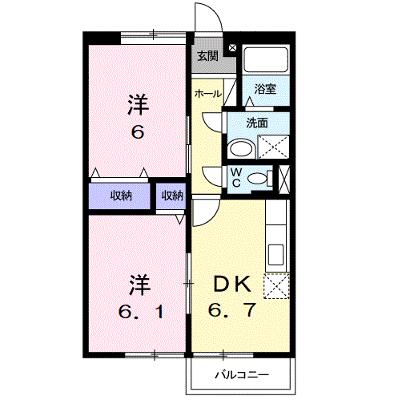コーポラスＦｕｊｉＡ 202【管理NO：1-007165601-02020】 ★家具家電は申し込み後に搬入しますの物件画像