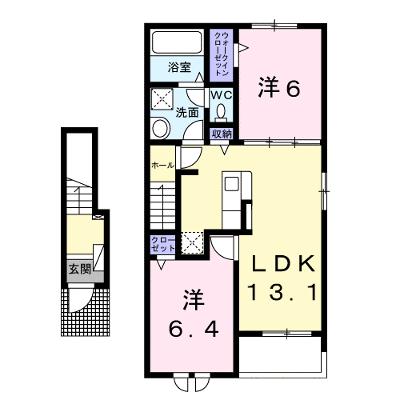 マルベリー 204【管理NO：1-026779601-02040】 ★家具家電は申し込み後に搬入します 2026年07月下旬入居可能の物件画像