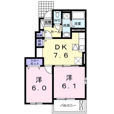 ケルス　Ⅱ 101【管理NO：1-021820902-01010】 ★家具家電は申し込み後に搬入しますの物件画像