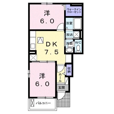 カーサ・ボナール　Ａ 101【管理NO：1-020102601-01010】 ★家具家電は申し込み後に搬入しますの物件画像
