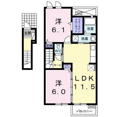 モダングランツＥ 204【管理NO：1-019169001-02040】 ★家具家電は申し込み後に搬入しますの物件画像