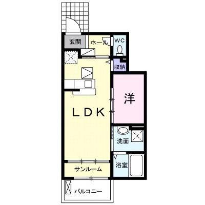 ビラ・ダ　カーポ 102【管理NO：1-017512901-01020】 ★家具家電は申し込み後に搬入しますの物件画像