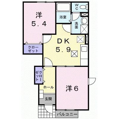 エトワール・バリーヒル 103【管理NO：1-012446601-01030】 ★家具家電は申し込み後に搬入します★の物件画像