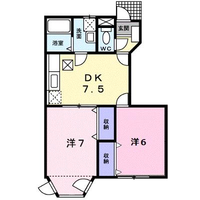ロジュマンⅠ番館 103【管理NO：1-009662801-01030】 ★家具家電は申し込み後に搬入しますの物件画像