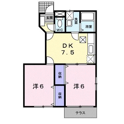 シャルマン　シャトーＡ 101【管理NO：1-009533701-01010】 ★家具家電は申し込み後に搬入しますの物件画像