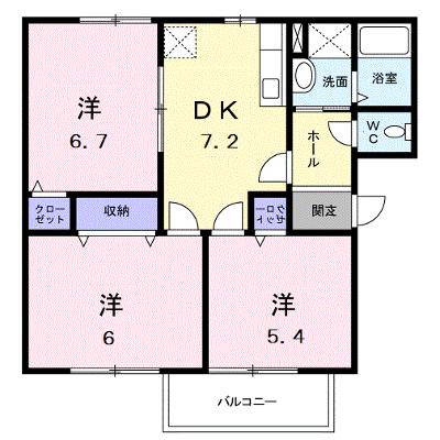 ハイツＦＬＯＷＥＲ 201【管理NO：1-007458401-02010】 ★家具家電は申し込み後に搬入しますの物件画像