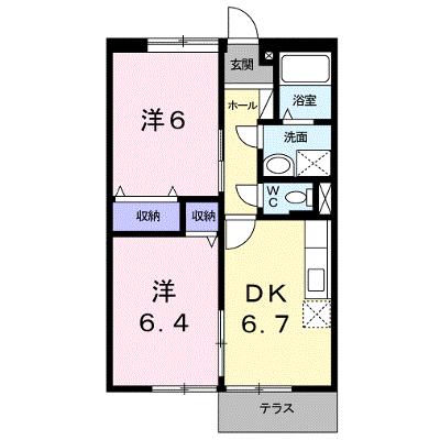 レジデンスＣＡＬＭ－Ａ 103【管理NO：1-007214101-01030】 ★家具家電は申し込み後に搬入しますの物件画像