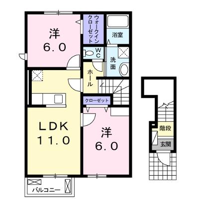 ブルーパインＢ 201【管理NO：1-018160102-02010】 ★家具家電は申し込み後に搬入しますの物件画像