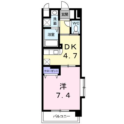 ドエルⅦ 201【管理NO：1-012967901-02010】 ★家具家電は申し込み後に搬入しますの物件画像