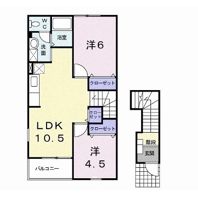 ソレアードエムＢ 201【管理NO：1-012438601-02010】 ★家具家電は申し込み後に搬入しますの物件画像