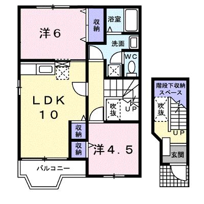ミニヨン　Ｋ・Ｔ 201【管理NO：1-011368201-02010】 ★家具家電は申し込み後に搬入しますの物件画像