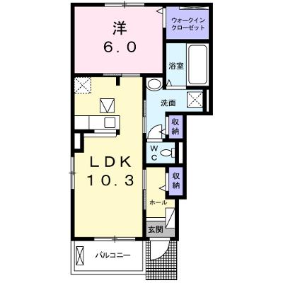 フォーエバー西山　Ｃ 101【管理NO：1-025418901-01010】 ★家具家電は申し込み後に搬入します 2026年08月中旬入居可能の物件画像