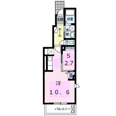 キャッスル安養寺Ｃ 101【管理NO：1-020049203-01010】 ★家具家電は申し込み後に搬入しますの物件画像