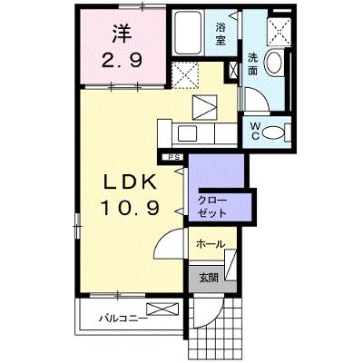グレート・リバービレッジⅠ 101【管理NO：1-019413601-01010】 ★家具家電は申し込み後に搬入します★の物件画像