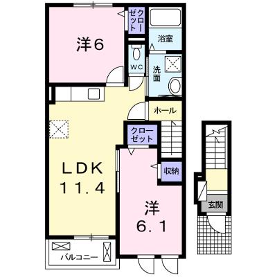 ブライト 202【管理NO：1-017686201-02020】 ★家具家電は申し込み後に搬入します 2026年08月下旬入居可能の物件画像