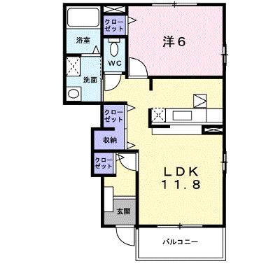 カーサプラシード 105【管理NO：1-017233901-01040】 ★家具家電は申し込み後に搬入します 2026年08月中旬入居可能の物件画像