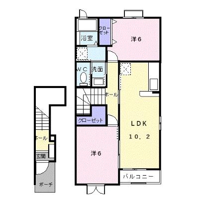 ガーデンヒルズＡ 205【管理NO：1-012769201-02040】 ★家具家電は申し込み後に搬入します★ ★2026年11月下旬入居可能★の物件画像